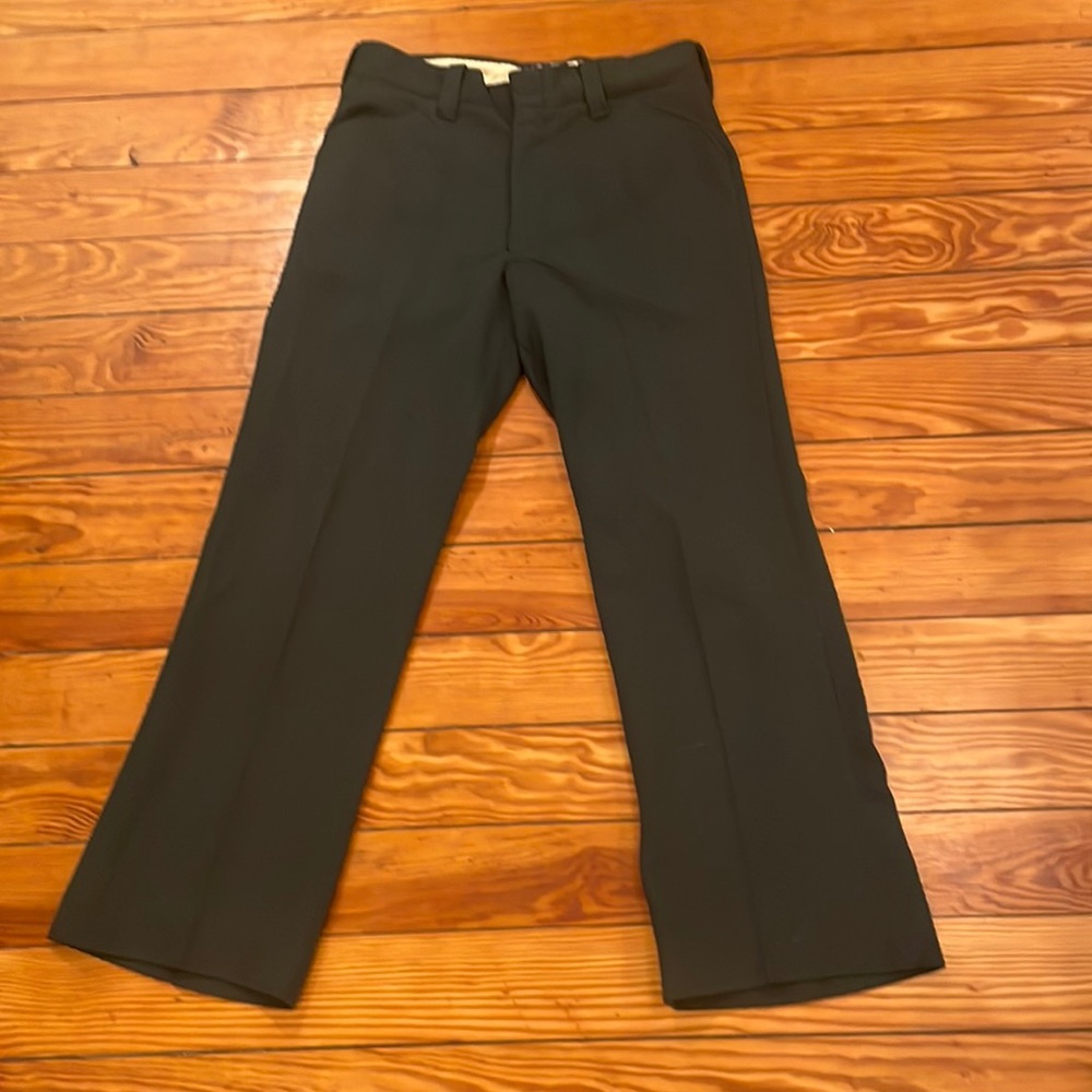 1970s Dark Green Pants